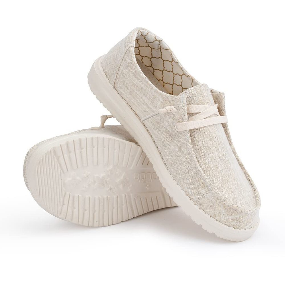 HEY DUDE WOMEN'S WENDY SPARKLING GOLD SIZE 9 | WOMEN’S SHOES | WOMEN’S LACE - Picture 4 of 10